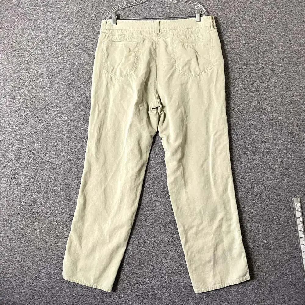 Tommy Bahama Men’s Size 36x32  Beige Relaxed Straight Leg Lyocell Chino Pants